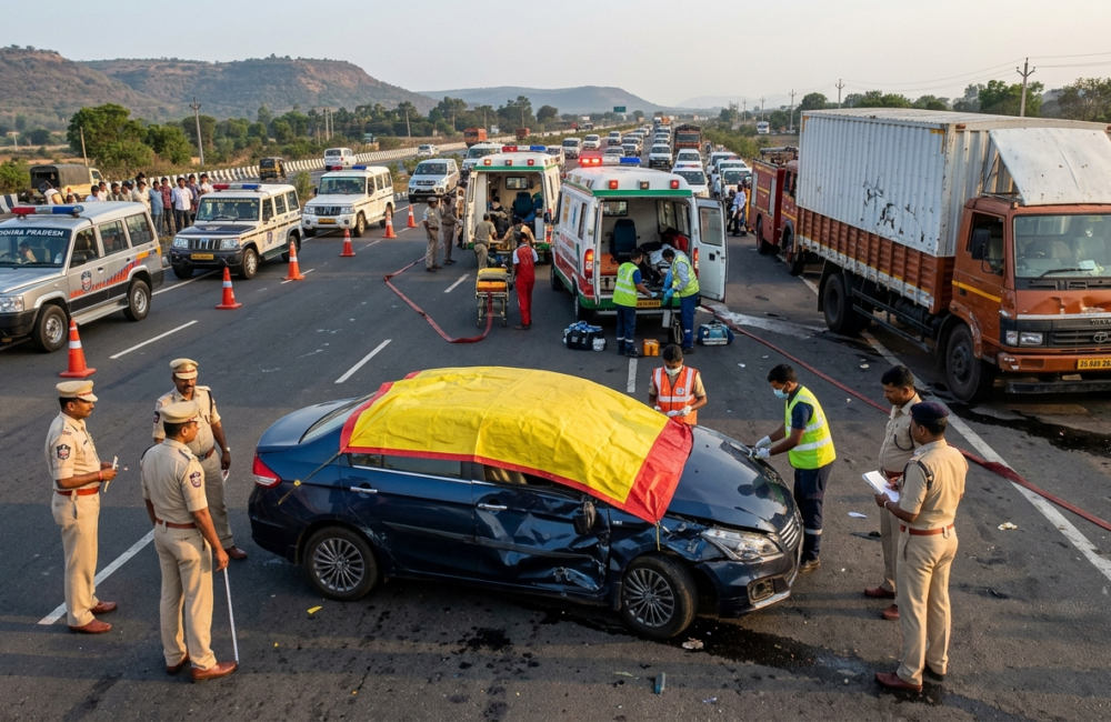 Rising Road Fatalities in Andhra Pradesh Despite Expanding Highway Network