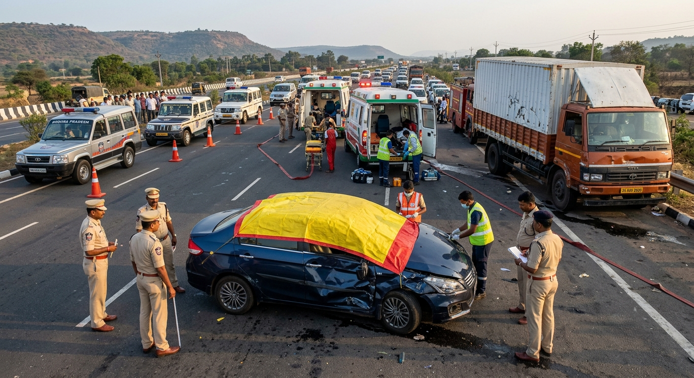 Rising Road Fatalities in Andhra Pradesh Despite Expanding Highway Network
