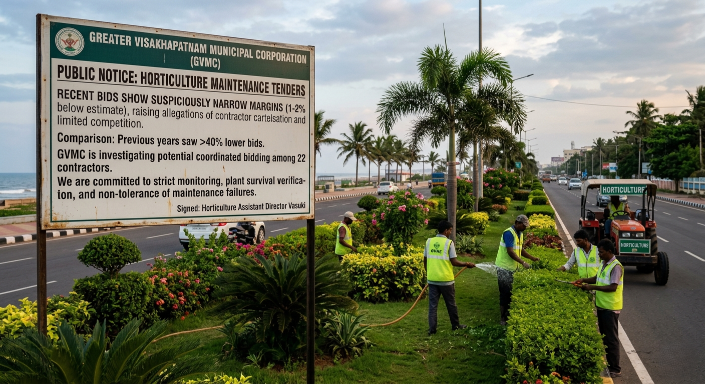 GVMC horticulture tenders spark cartelisation allegations