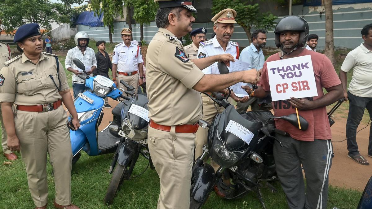 Visakhapatnam Police Return 538 Seized Vehicles to Owners