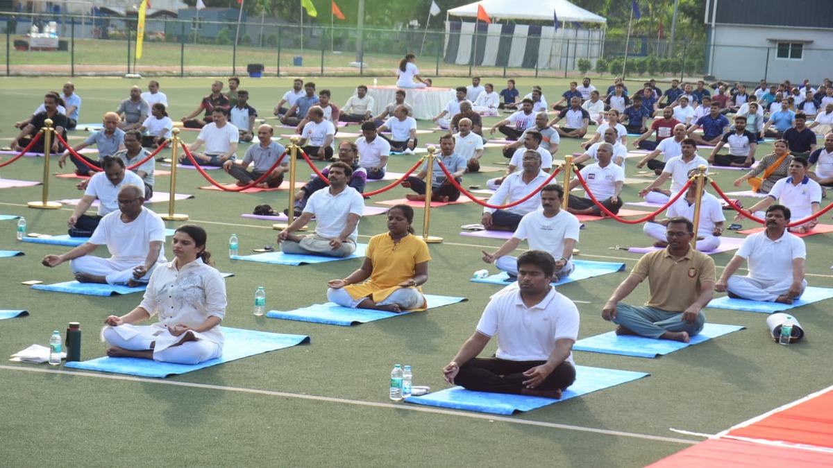 Yogandhra Events Gather Momentum Ahead of Yoga Day at RK Beach