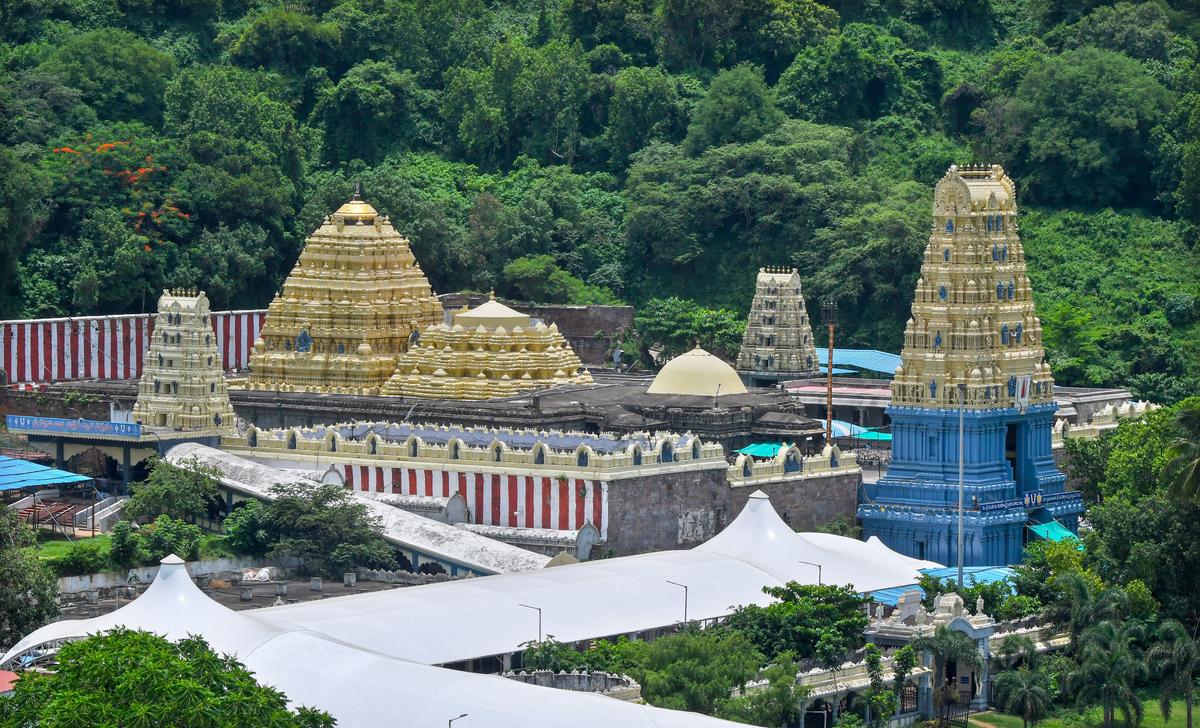 Simhachalam Devasthanam allows minor repairs in Panchagramalu, bans new construction