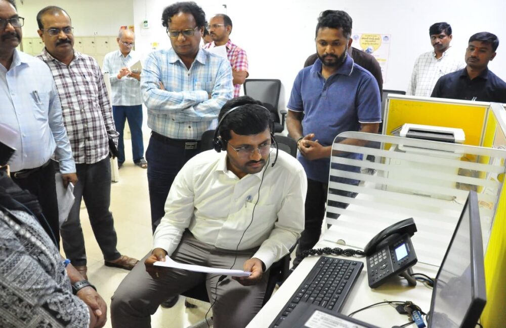 APEPDCL CMD reviews grievance redressal mechanism at call centre