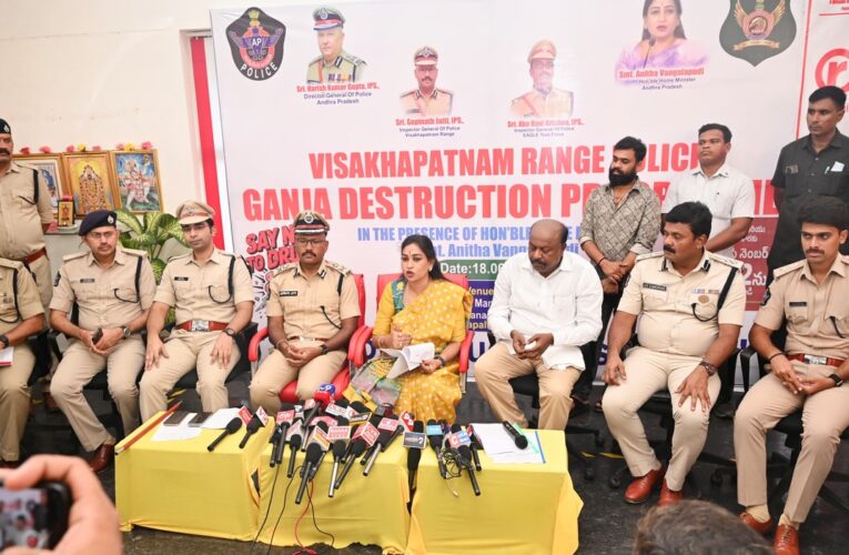 Vizag police achieve zero cannabis cultivation in ASR district