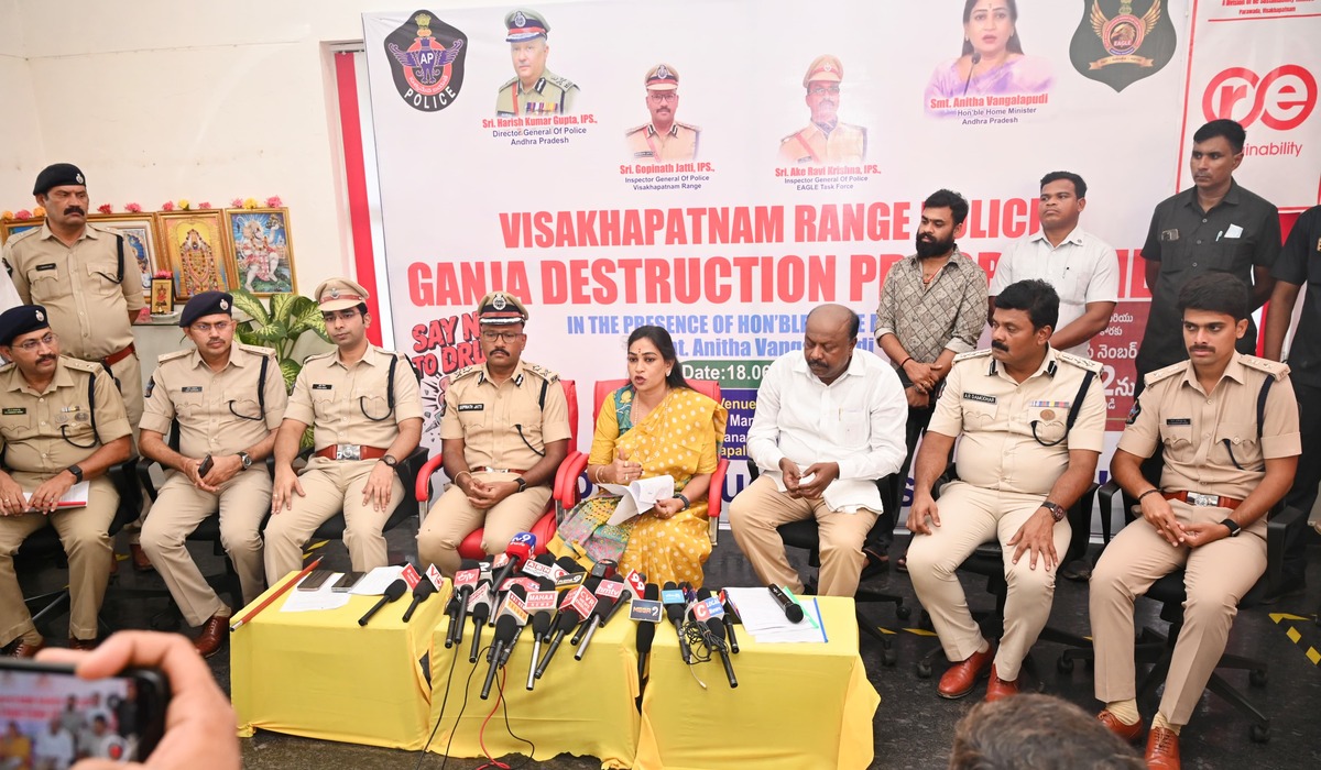 Vizag police achieve zero cannabis cultivation in ASR district