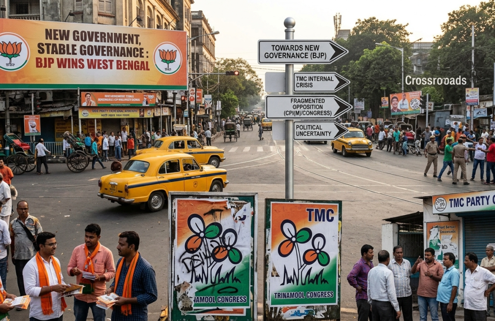 West Bengal at Crossroads: New Government, Old Party in Crisis