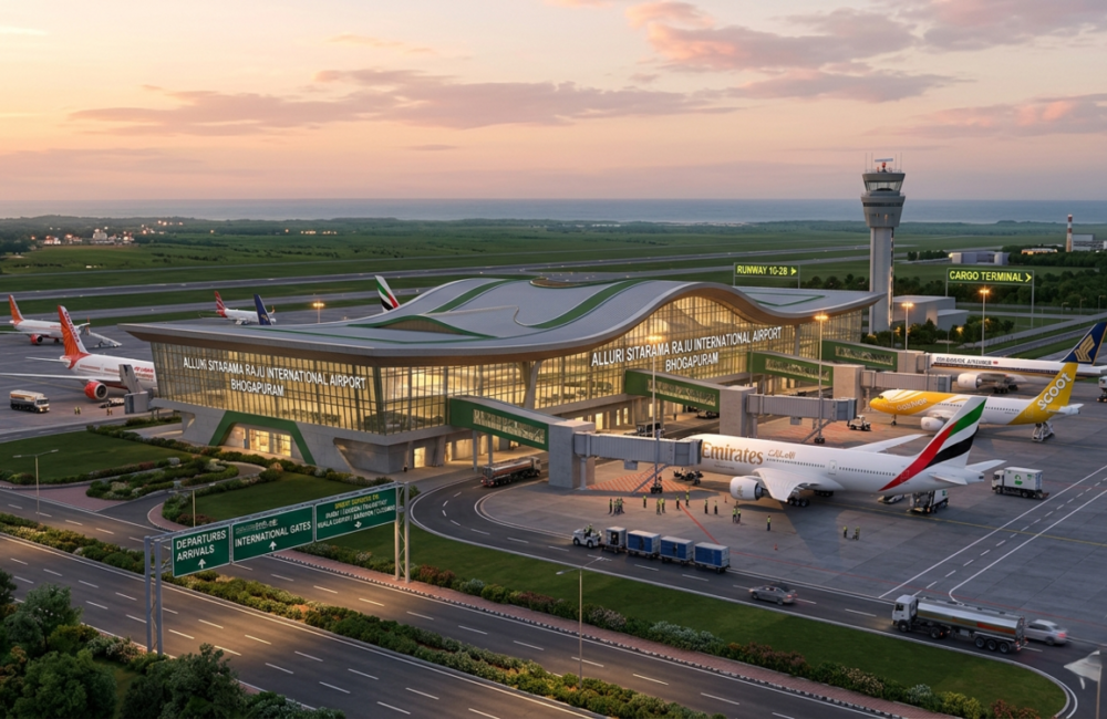VGF sought for international flights from Bhogapuram