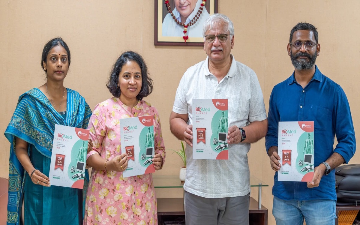 GITAM launches BioMed Bharat 2026 hackathon for biomedical innovation