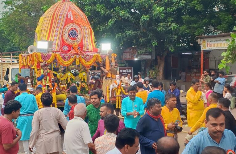 Bahuda Rath Yatra concludes in Visakhapatnam