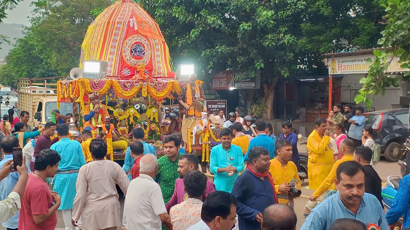 Bahuda Rath Yatra concludes in Visakhapatnam