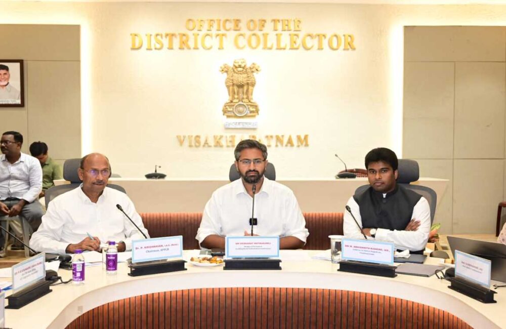No compromise on pollution in Visakhapatnam, says MP Sribharat