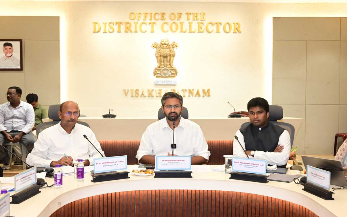 No compromise on pollution in Visakhapatnam, says MP Sribharat