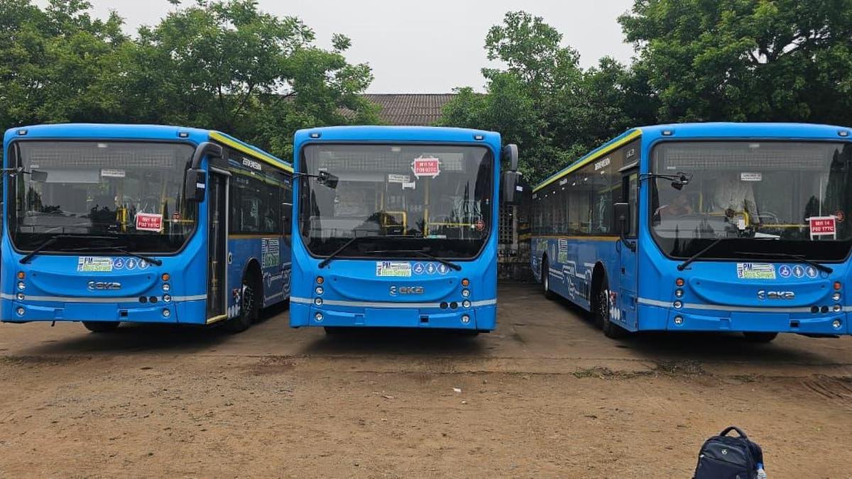 APSRTC readies 20 electric buses for Bhogapuram airport connectivity