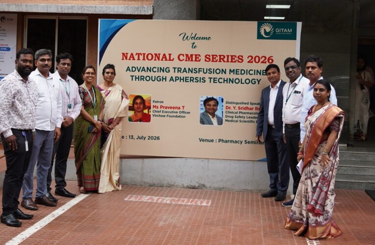 GITAM hosts CME on transfusion medicine