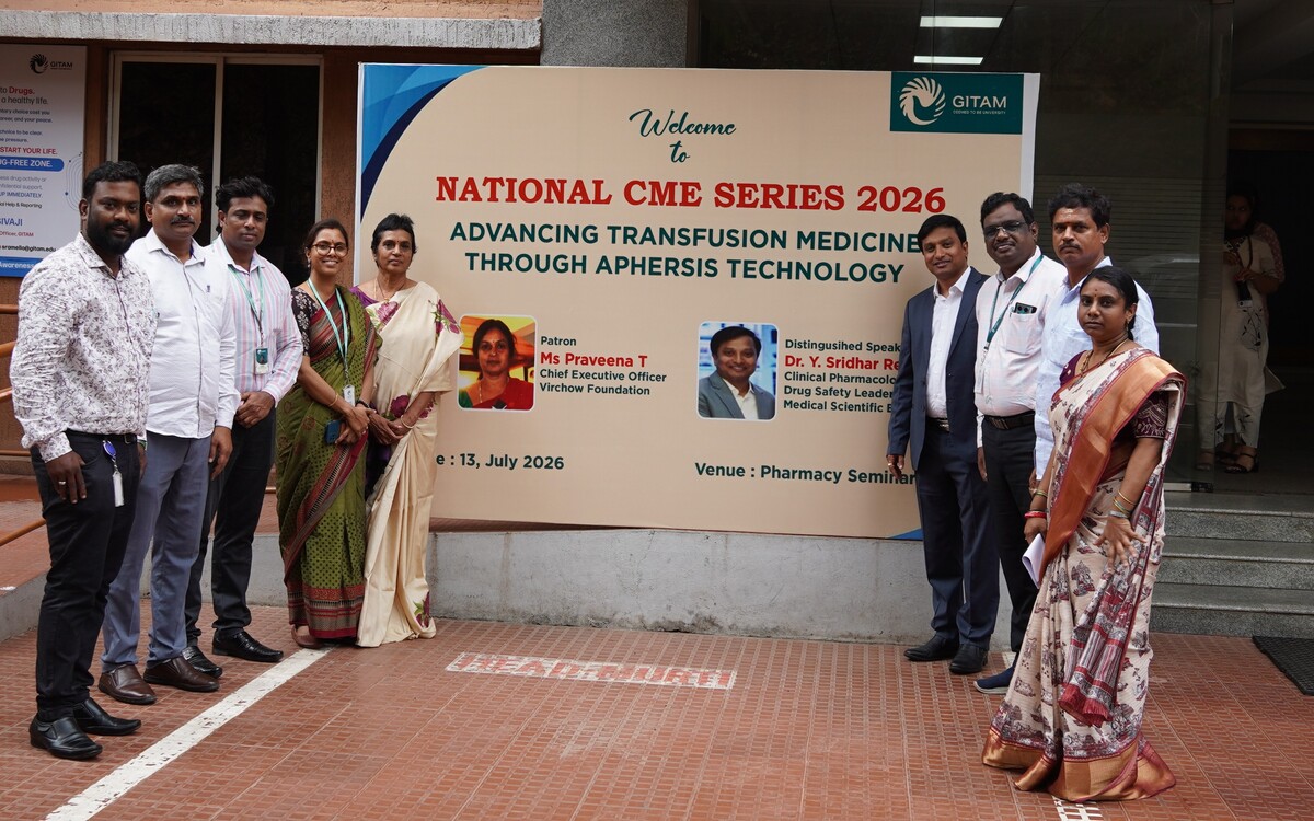 GITAM hosts CME on transfusion medicine