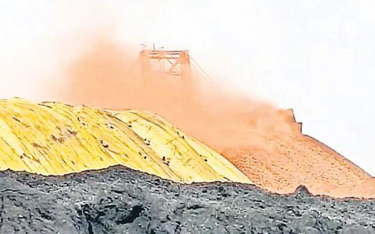 Residents allege pollution from Vedanta's bauxite handling at Visakhapatnam Port