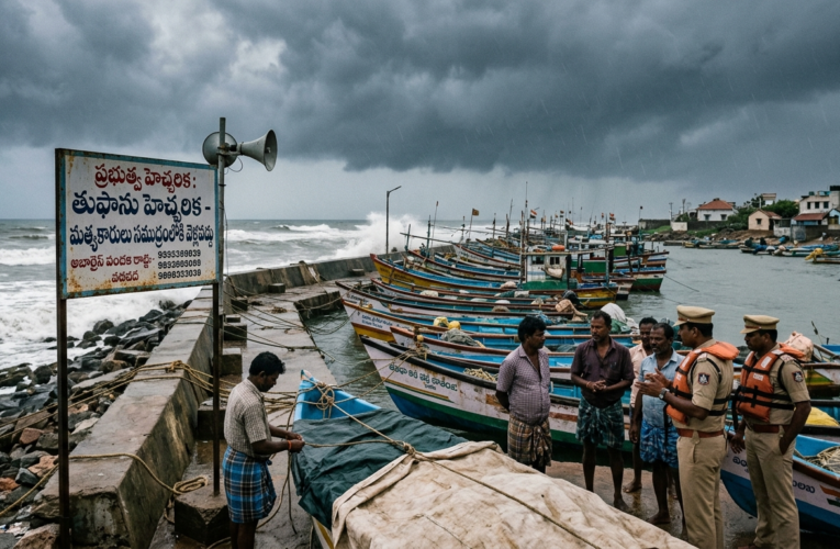 AP issues high alert for coast as Bay depression likely to intensify