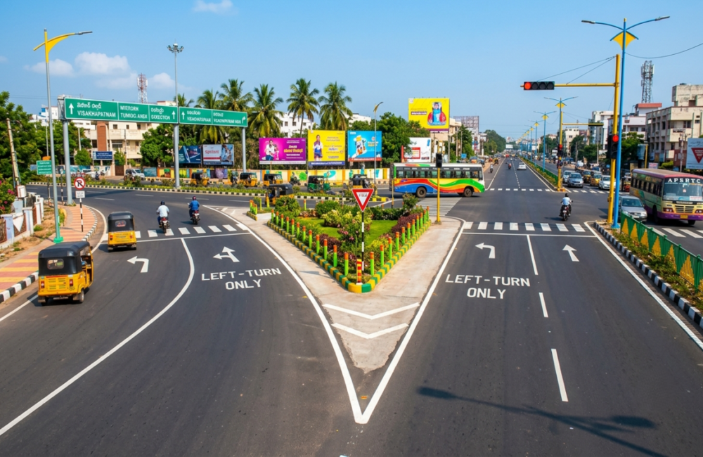 GVMC plans upgrades to major junctions to ease traffic congestion in Visakhapatnam