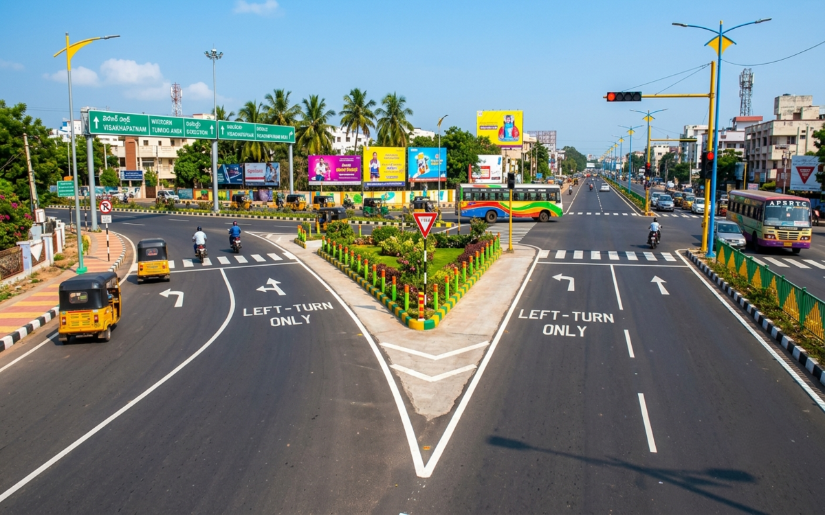 GVMC plans upgrades to major junctions to ease traffic congestion in Visakhapatnam