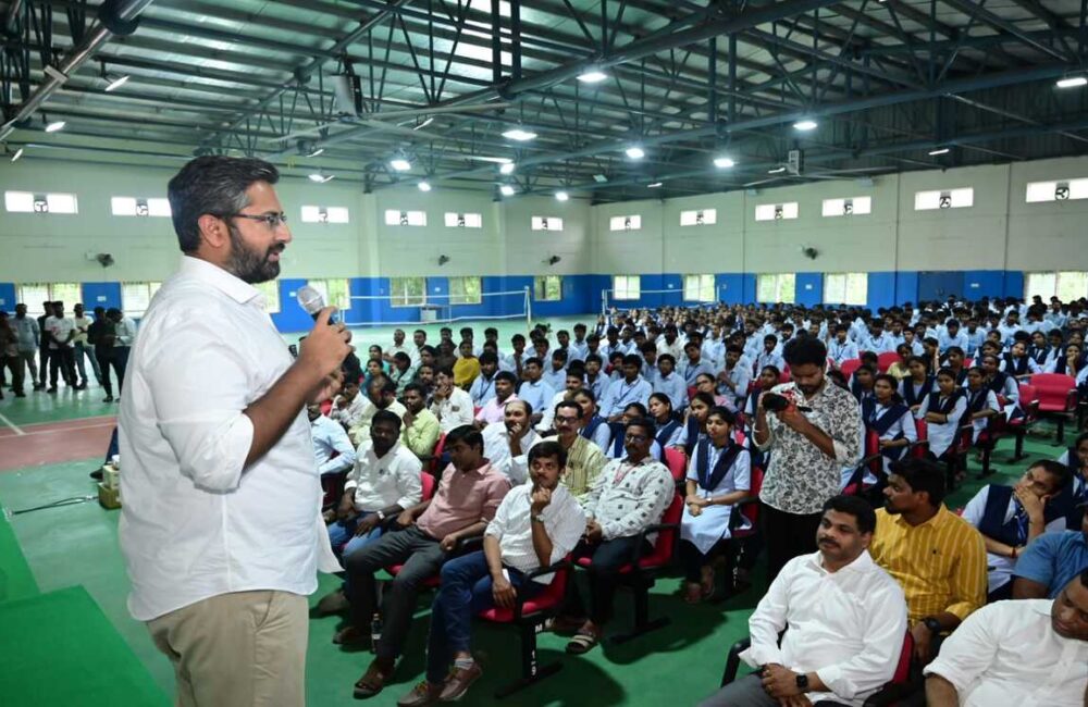 MP Sribharat donates furniture worth ₹1 crore to IIIT Srikakulam