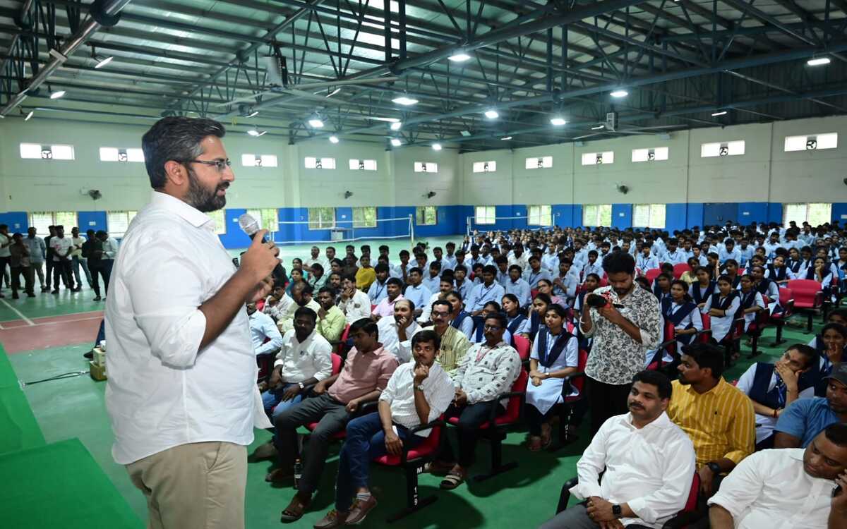 MP Sribharat donates furniture worth ₹1 crore to IIIT Srikakulam