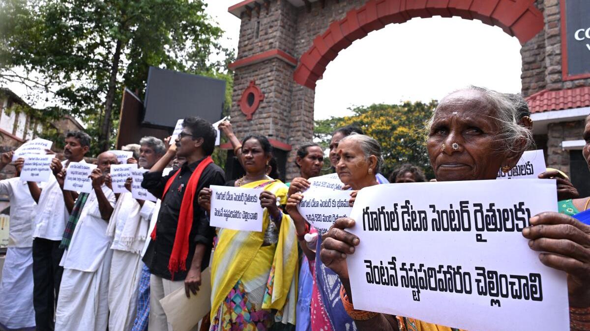 Data Centre Land Losers Protest, Seek Compensation and Jobs