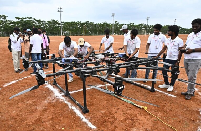 SRM-AP students develop indigenous electric air taxi