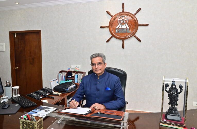 Rear Admiral C. Raghuram takes charge as HSL CMD