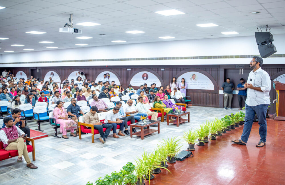 GITAM should focus on values, quality research: M Sri Bharat