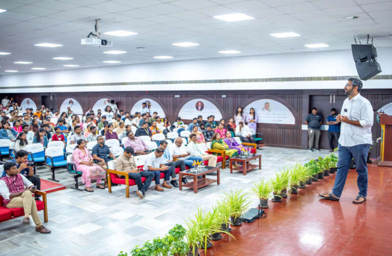 GITAM should focus on values, quality research: M Sri Bharat