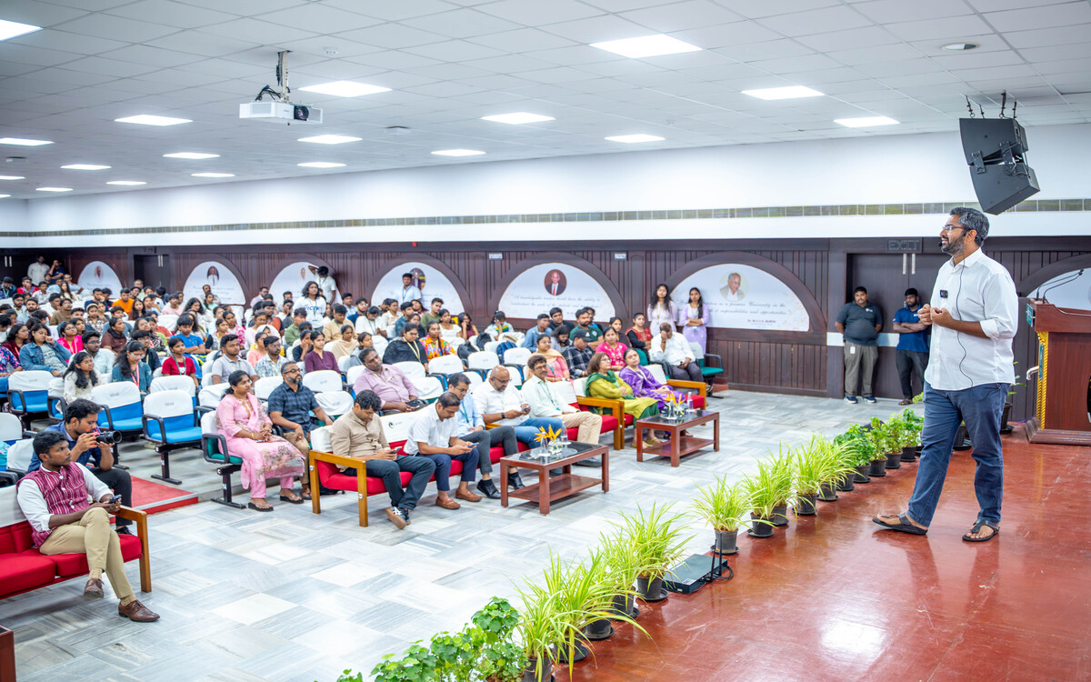 GITAM should focus on values, quality research: M Sri Bharat