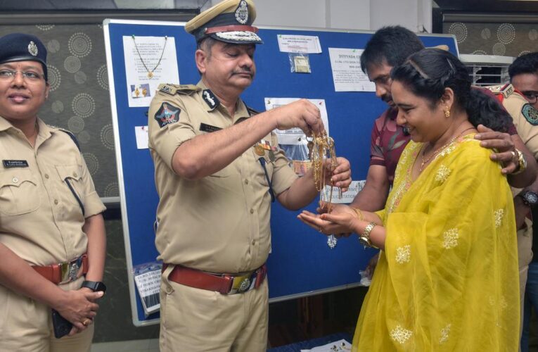City police arrest 104 in 91 property offence cases, recover assets worth ₹47.42 lakh