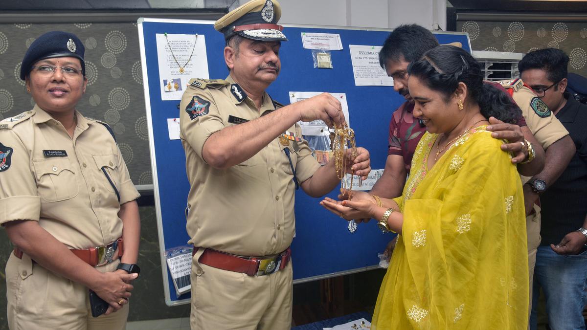 City police arrest 104 in 91 property offence cases, recover assets worth ₹47.42 lakh