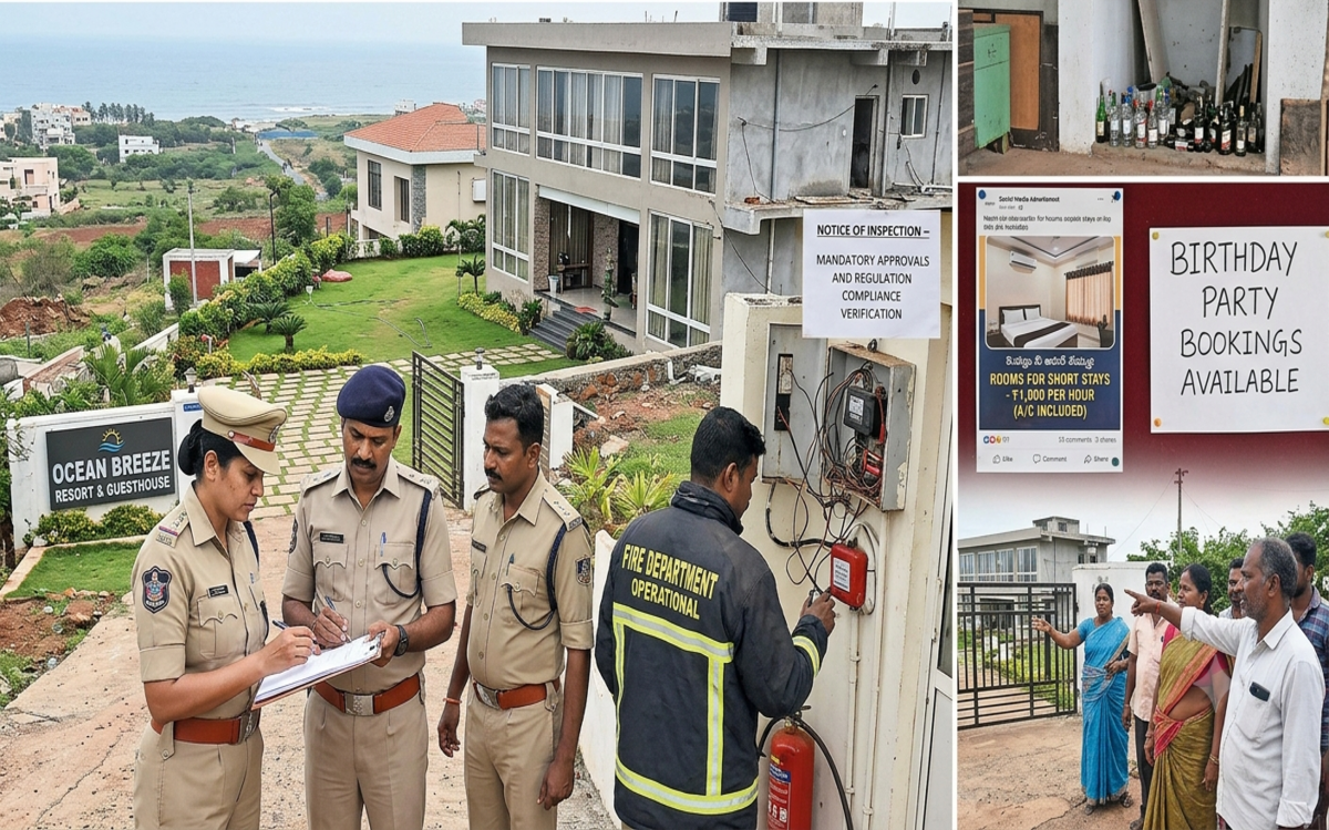 Visakhapatnam resorts face scrutiny over alleged regulatory violations