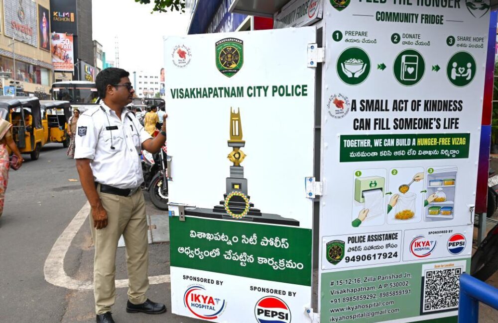 Visakhapatnam police to launch community fridges at five locations