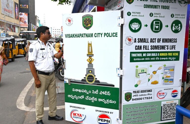 Visakhapatnam police to launch community fridges at five locations