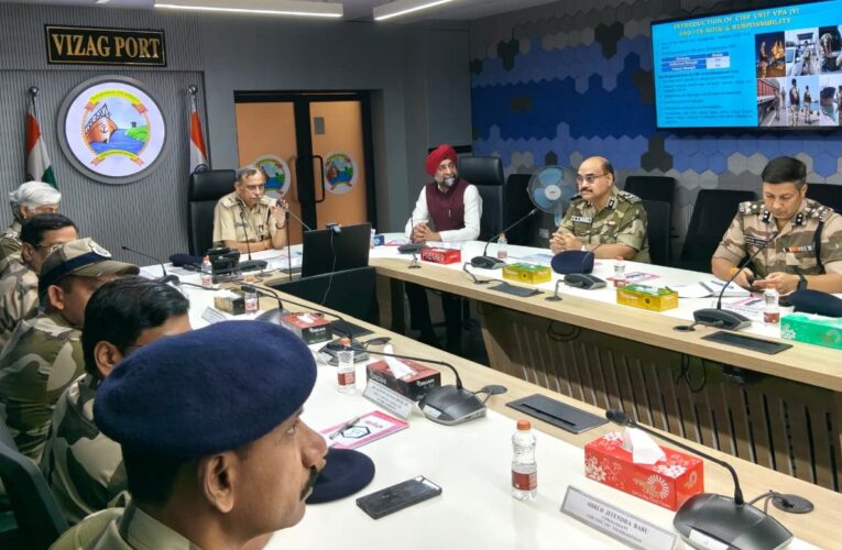 CISF chief reviews security preparedness at key installations in Visakhapatnam