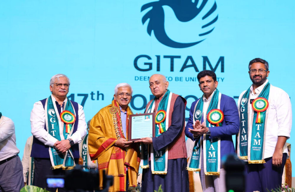 GITAM awards degrees to 3,052 students at 17th convocation