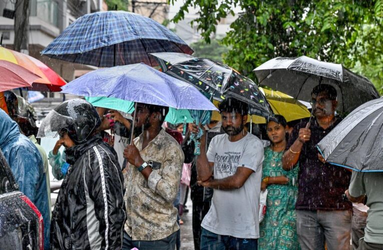 Rain brings relief from heat in Visakhapatnam; schools to remain shut as heavy showers forecast