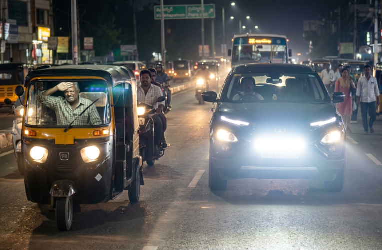 High-beam LED lights raise road safety concerns in Visakhapatnam