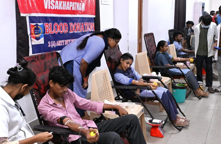 Blood donation camp at Bullayya College collects 180 units