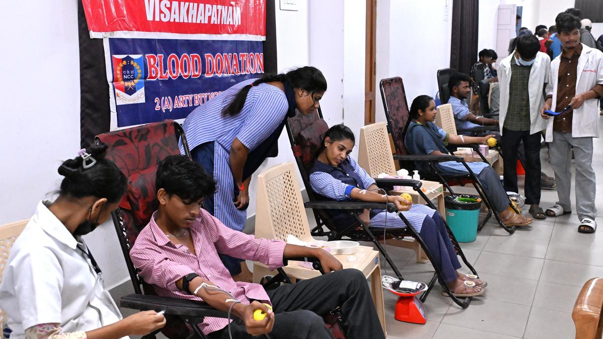 Blood donation camp at Bullayya College collects 180 units
