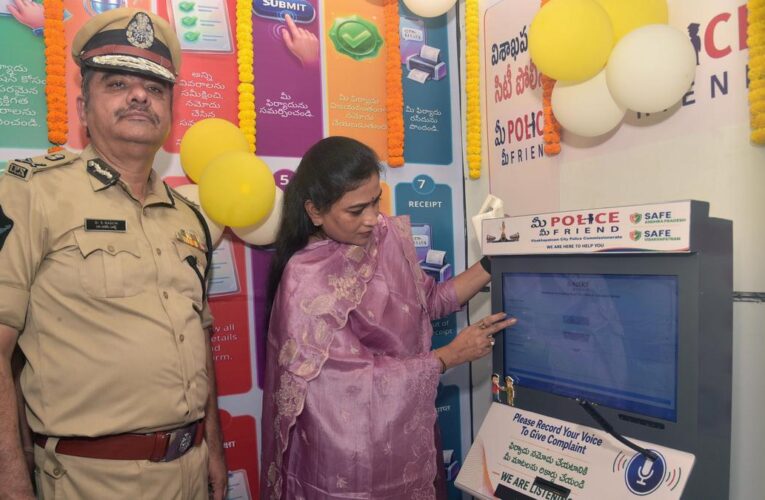 Vizag cops roll out voice kiosks for instant e-complaints