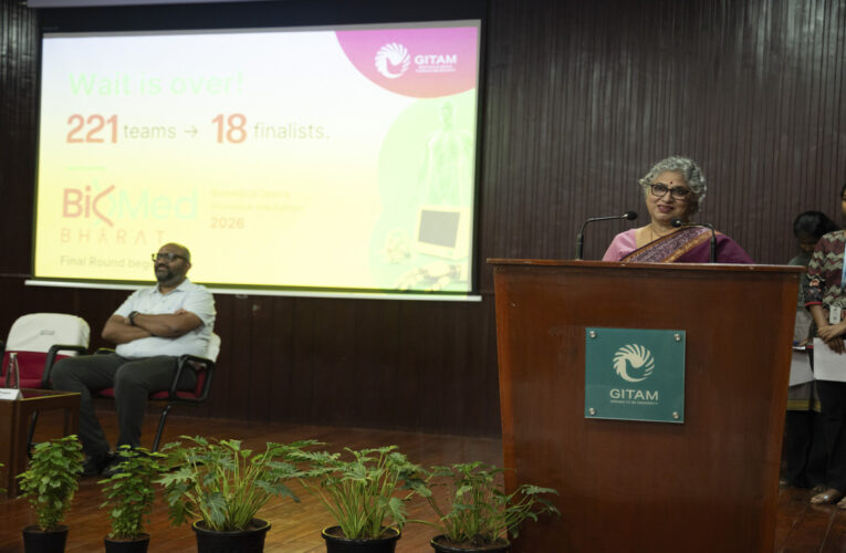 Youth can drive healthcare innovation, says GIMSR Pro Vice-Chancellor