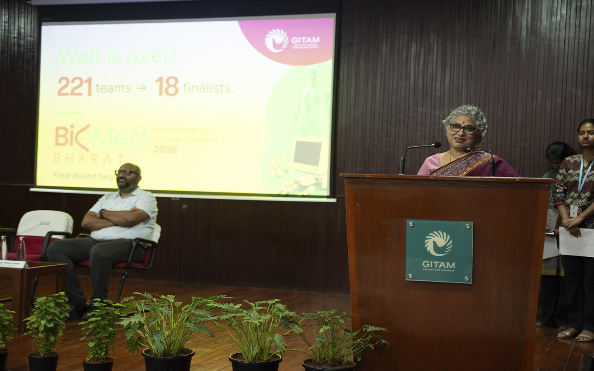 Youth can drive healthcare innovation, says GIMSR Pro Vice-Chancellor