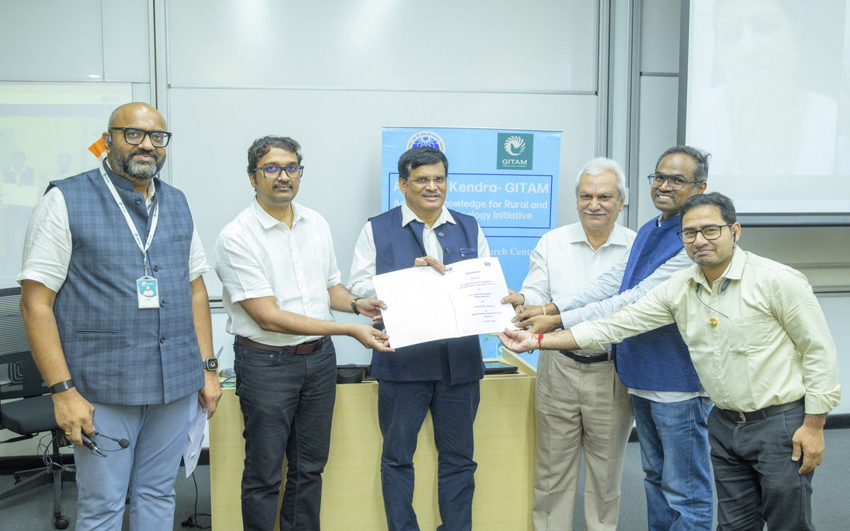 BARC transfers five rural technologies to MSMEs at GITAM