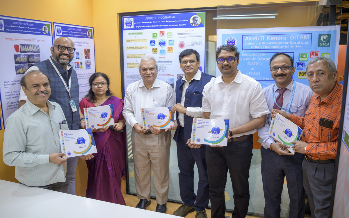 BARC transfers five rural technologies to MSMEs at GITAM
