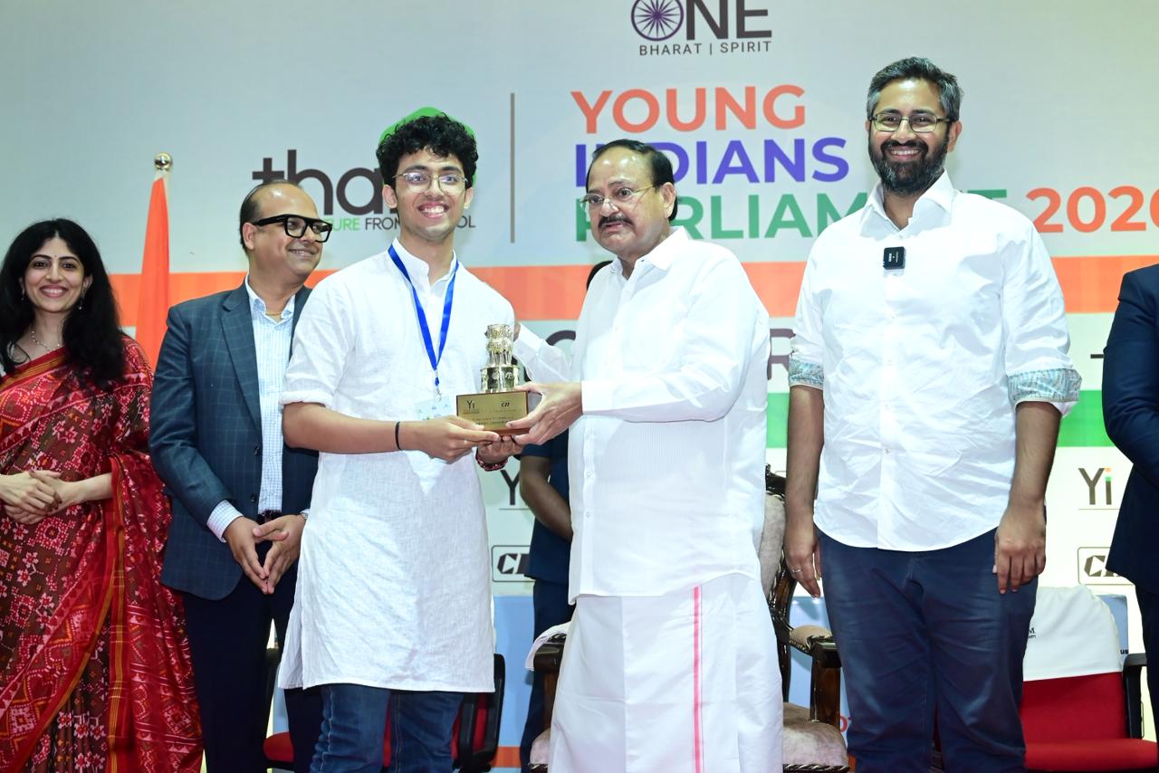 Hard work, determination can overcome background, political legacy: Venkaiah Naidu