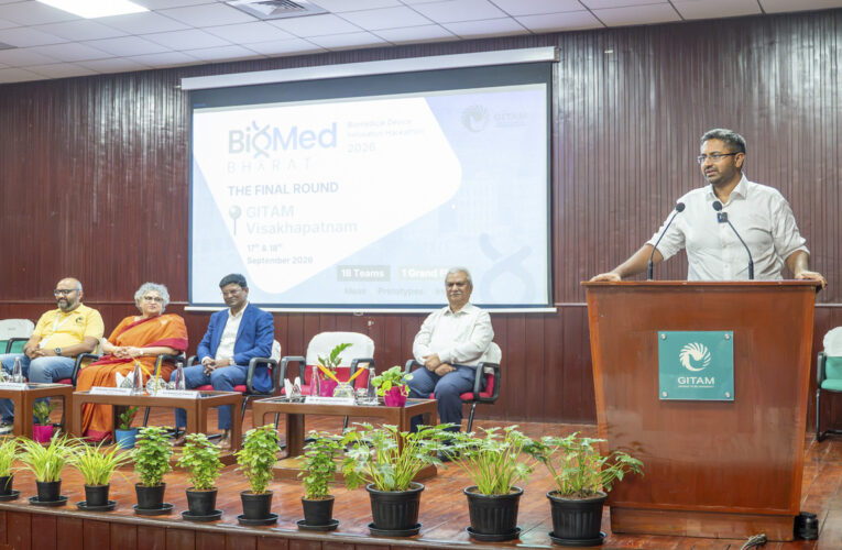 MP Sribharath stresses need for cross-disciplinary approach to healthcare innovation