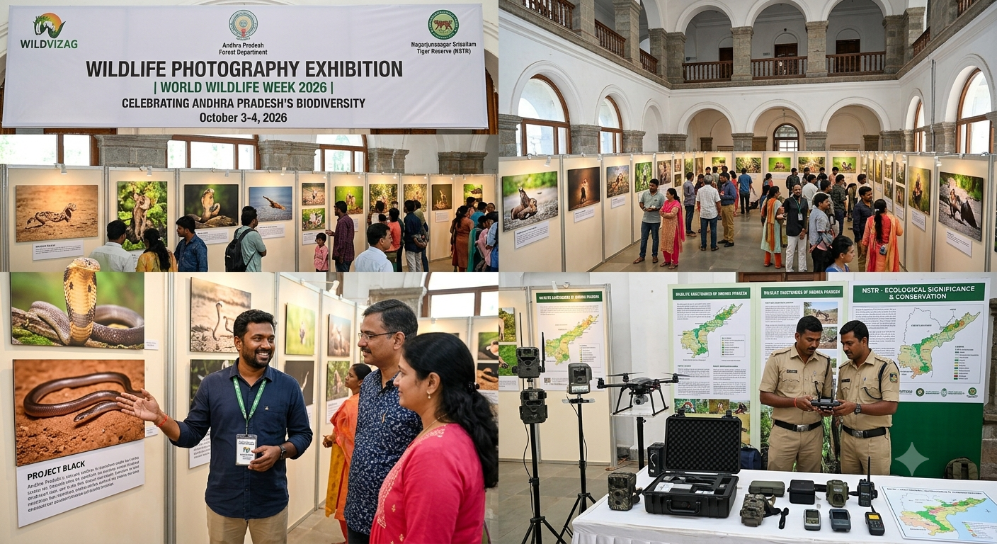 Wildlife of Andhra Pradesh in focus at Hawa Mahal